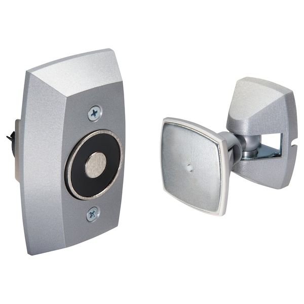 Magnetic Door Holder, SP28, 12 VDC, 24 VAC/VDC, 120 VAC, 3-3/4" Proj